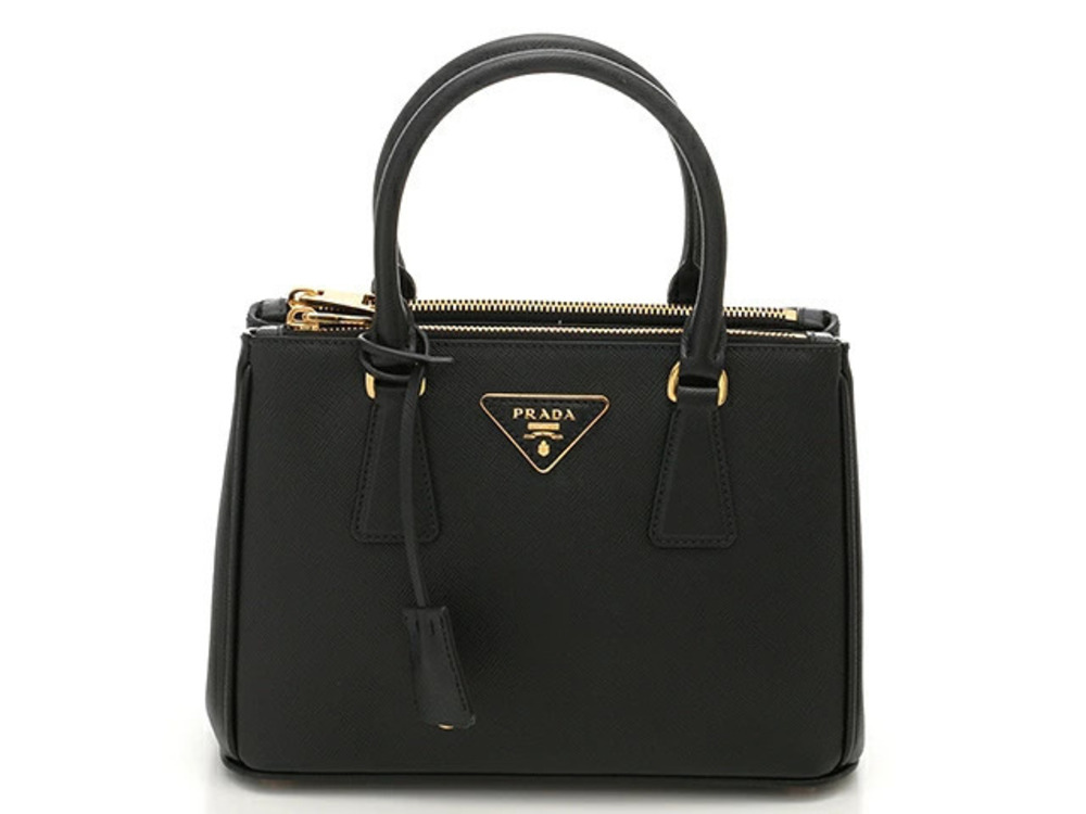 Prada Shoulder Bag Saffiano Black